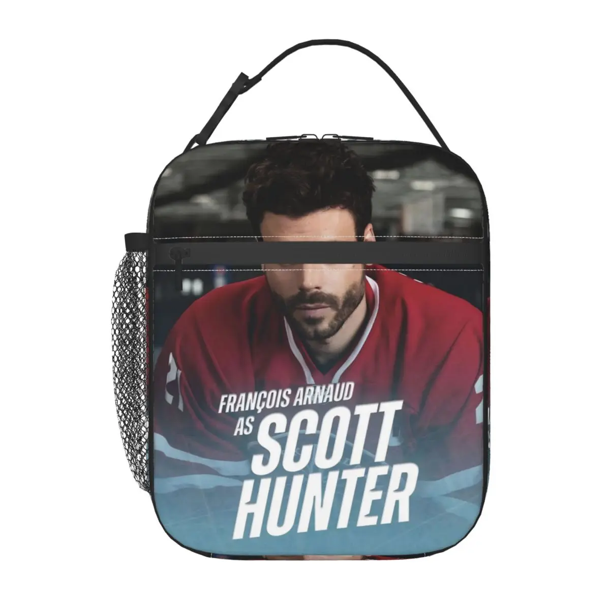 

Francois Arnaud Scott Hunter Heated Rivalry Insulated Lunch Bags Food Bag Reusable Thermal Cooler Lunch Box For School Office