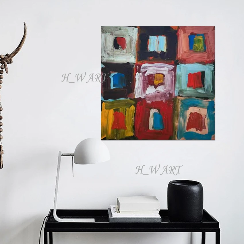 

Современная художественная живопись, примеры, безрамная абстрактная картина, украшение, произведение искусства, последнее поступление, рулон холста, ручная роспись, текстурированная стена