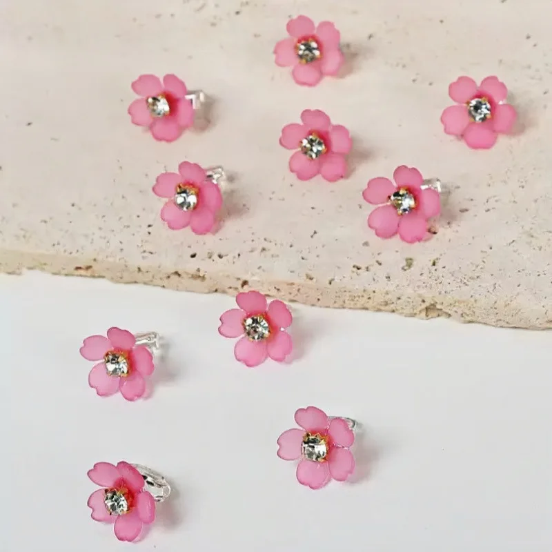 10 Stück Haarschmuck mit einem süßen Mini-Blumendesign, perfekt für die Erstellung süßer geflochtener und perlenbesetzter Frisuren – Detail 6