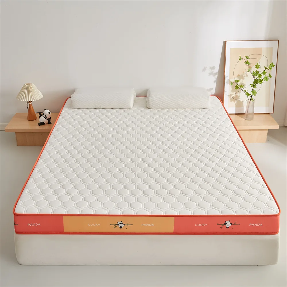 180X200cm Thick 8 Meters Knitted Three-dimensional Latex Mattress High Elastic Sponge Student Home Hotel Dormitory Single Double