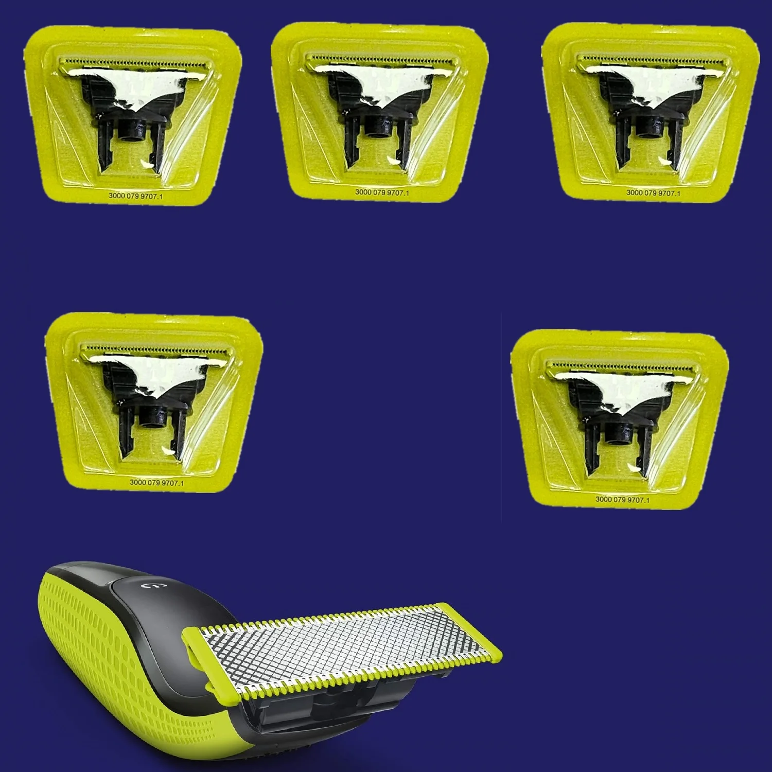 Tête de lame de rechange pour rasoir électrique, pour une lame QP2520, QP2530,QP2620,QP2630, QP6510,QP6520, tondeuse hybride QP2834/60