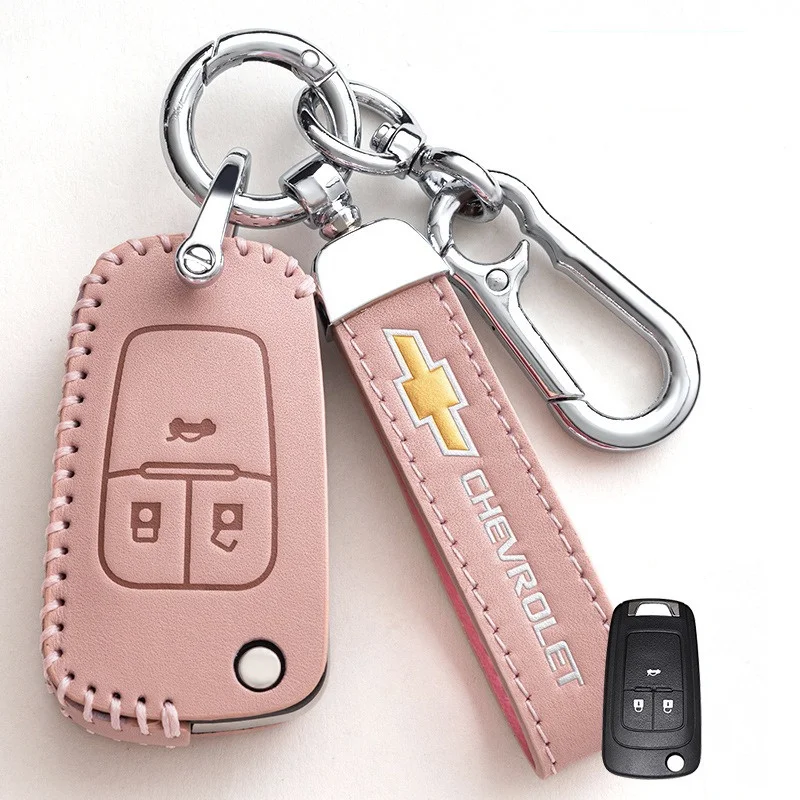 Car Key Case Cover Shell Holder For Chevrolet Chevy Cruze Aveo Trax Sail Malibu Captiva Prism Spark Epica Lova Auto Accessories