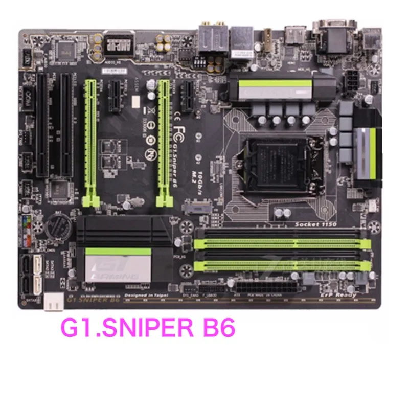 

Suitable For Gigabyte G1.SNIPER B6 Motherboard 32GB LGA 1150 DDR3 ATX Mainboard 100% Tested OK Fully Work