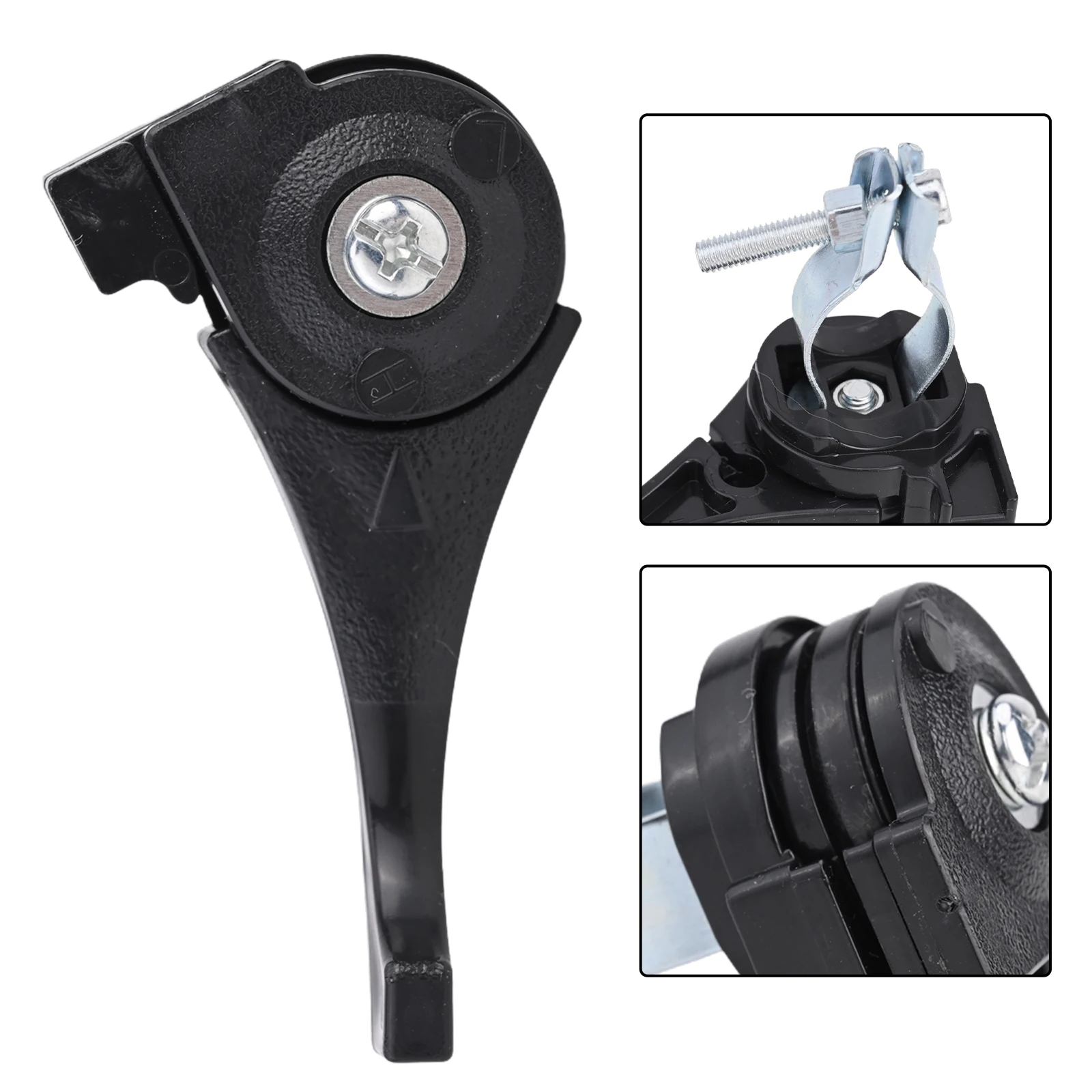 Throttle Lever Lawn Mower Black Hedge Trimmer Throttle Lever Lawnmower Accessory Plastic Throttle Valve Control