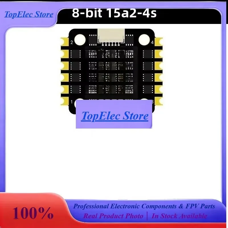 ToPss4 In 1 Brushless ESC 15A 2-4S BLHeli_S 20x20mm Compatible With HAKRC FPV Racing Drone Electronic Speed Controller