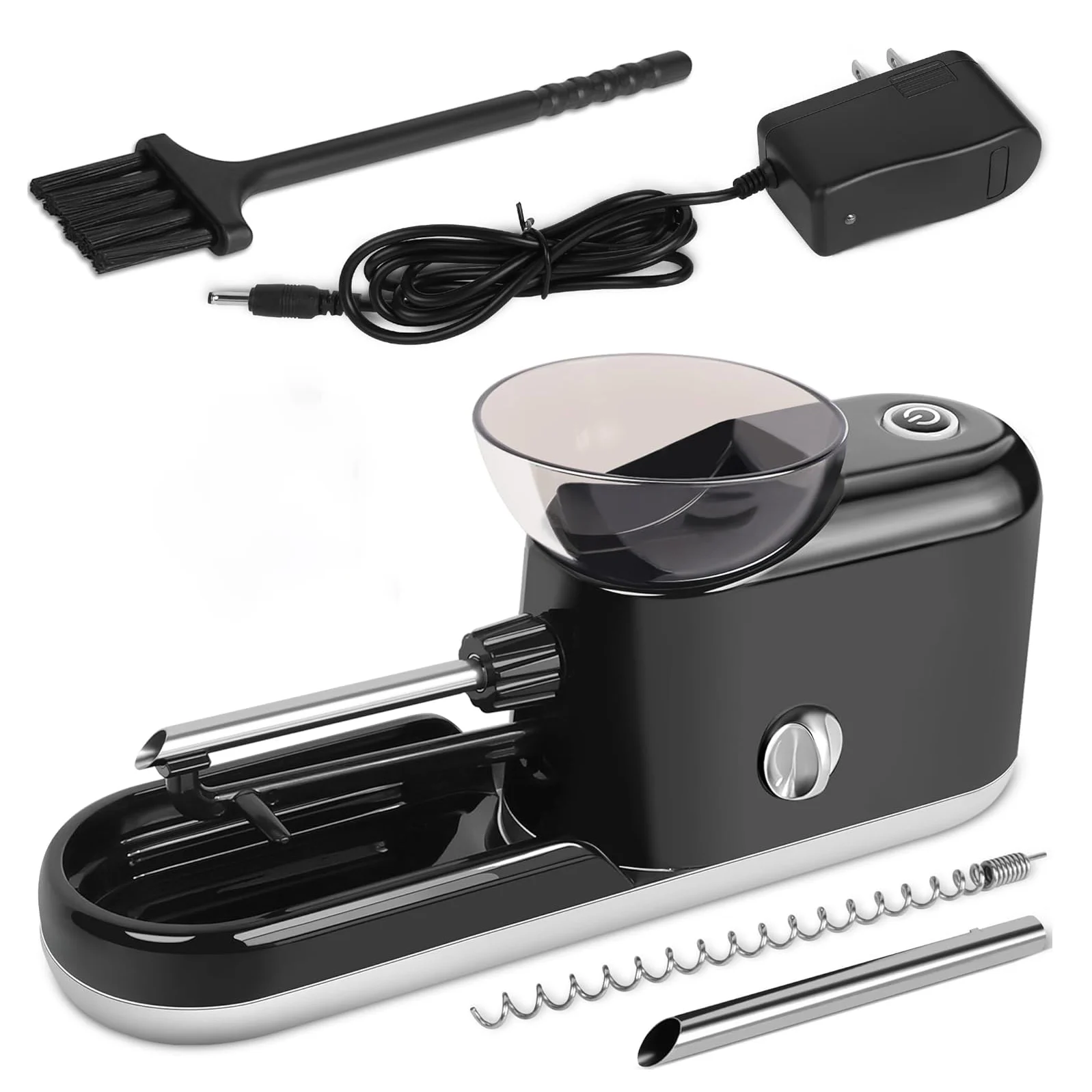 

Электрический прокатный станок, автоматический погрузчик, предварительно скрученные конусы, наполнение курения табака, инжектор King Size, электрический прокатный станок