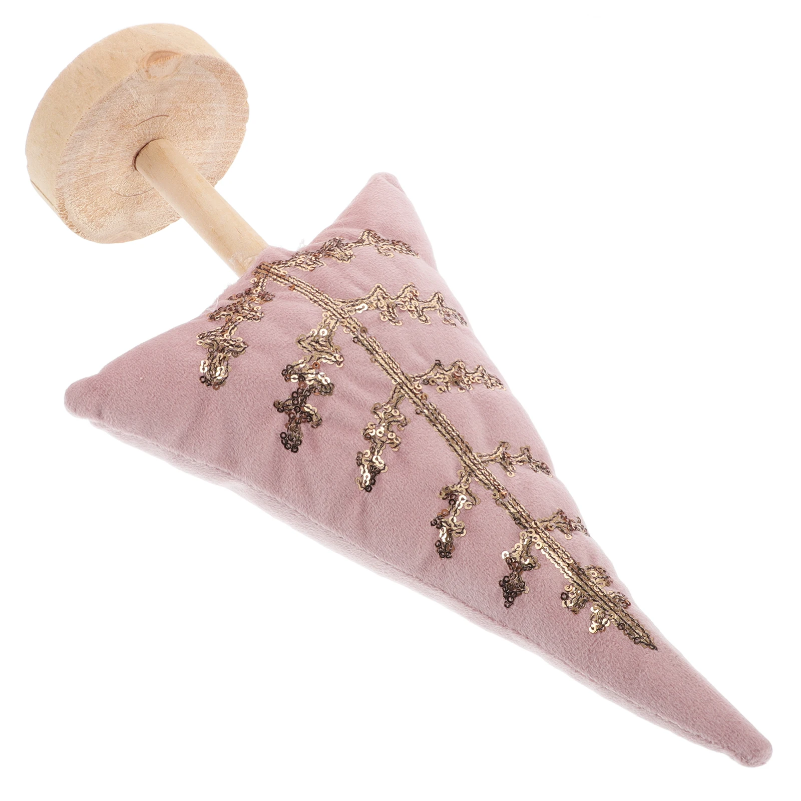 

Charming Pink Tabletop Christmas Tree Ornament for Home Office Holiday Decor Festive Centerpiece Small Decorative Xmas Tree