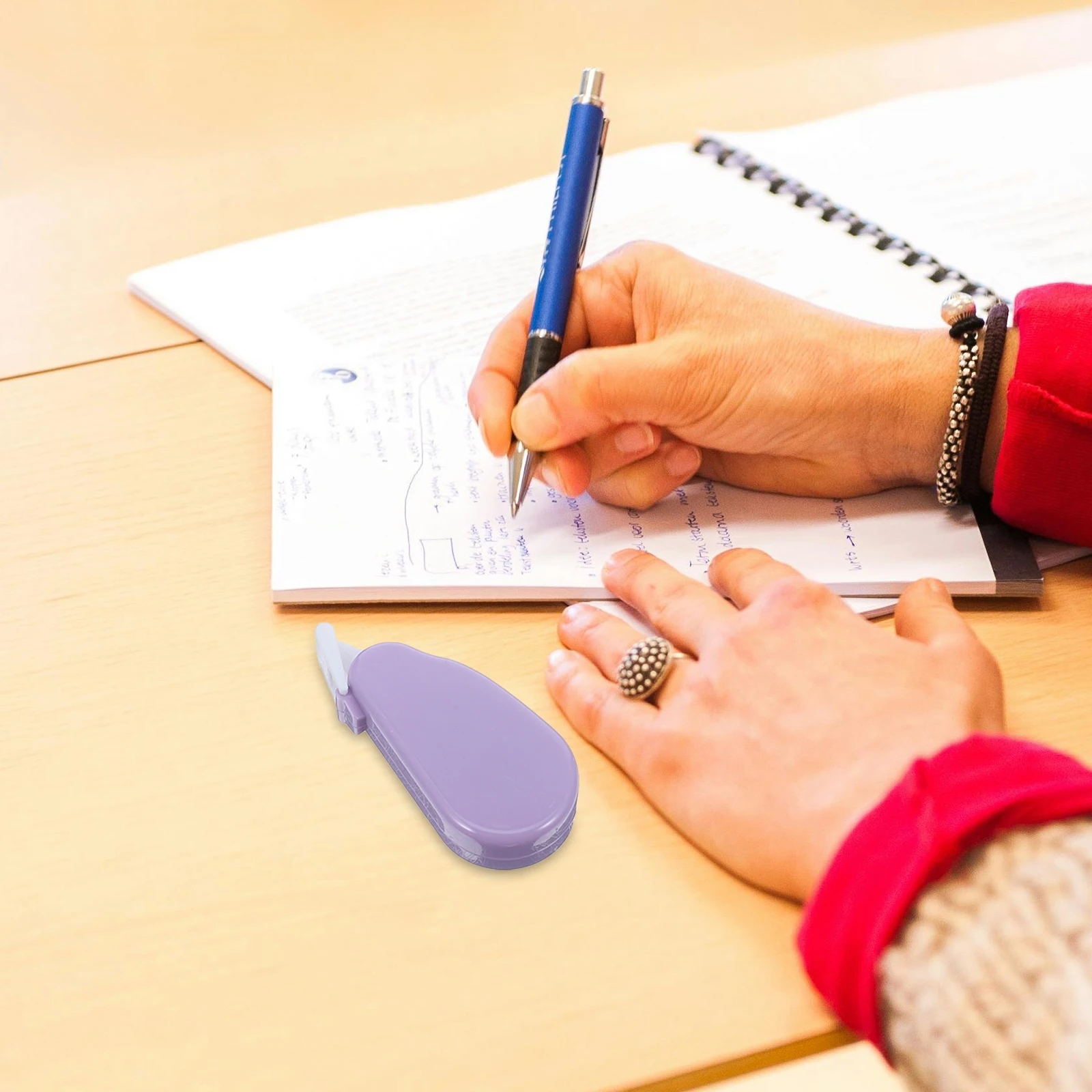 6 stuks Tape Schrijven Gum Dagelijkse Tape Gum Studeren Draagbare Student Accessoire Klaslokaal Briefpapier Veilig