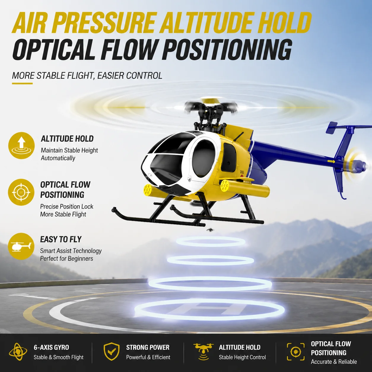 เฮลิคอปเตอร์บังคับวิทยุ K300 6 - Rc Helicopter Gyro บทวิจารณ์และราคา