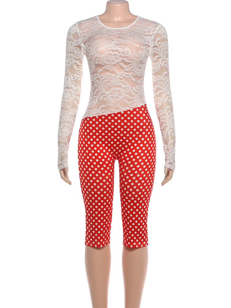 سيسترليندا رومبير بدون ظهر للنساء مثير من قماش الجاكار المرقعة المنقط مطبوع ضيق منتصف الليل محب نشاط الشارع بدلة خريف ضيقة