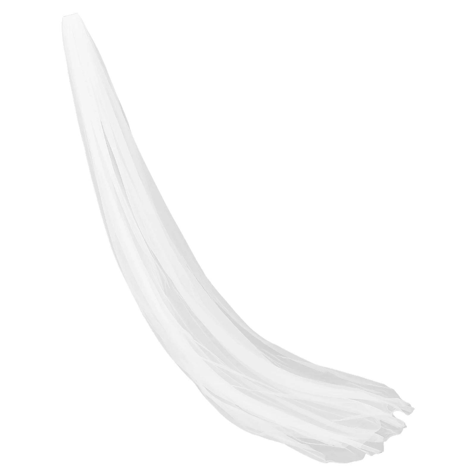 

White Bridal Veil Double Layer European Style Long Tail Elegant Wedding Accessories for Women Bridal Hair Veils Wedding Veils