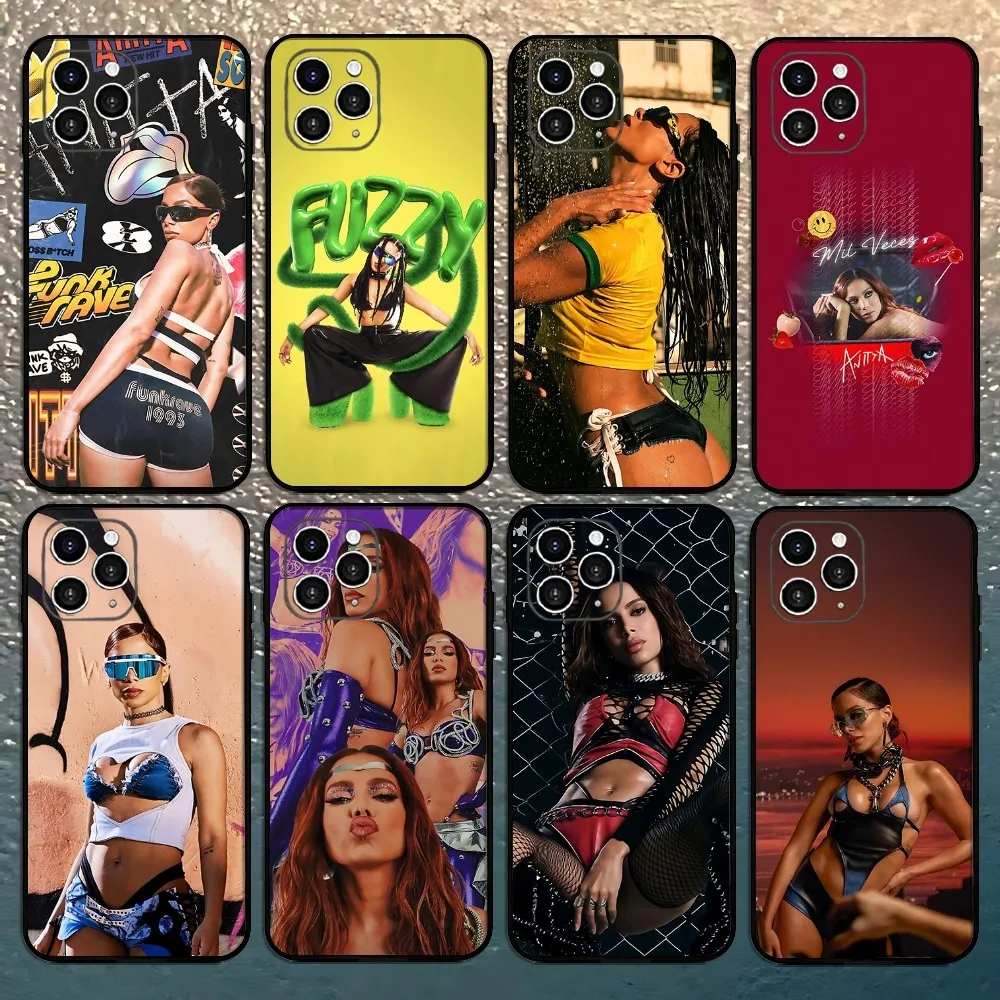 Singer Anitta Phone Case For Iphone 16 15 11 13 14 Pro Max 7 8 Plus X Xr Xs Max 12mini Cover Case