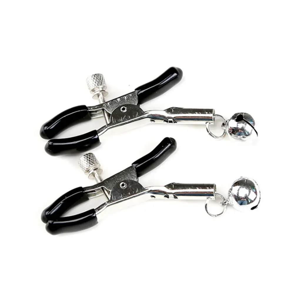 Nipple Clamps Adult Novelty Sex Product Metal Clip Nipple Stimulator Female Breast clitoris Clip Massage Sex Toys For Couples