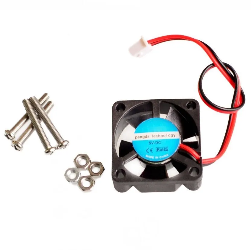 Raspberry Pi 3 CPU Fan Active Cooling Fan for Customized Acrylic Case Support raspberry pi model B Plus B+/Raspbery Pi 2