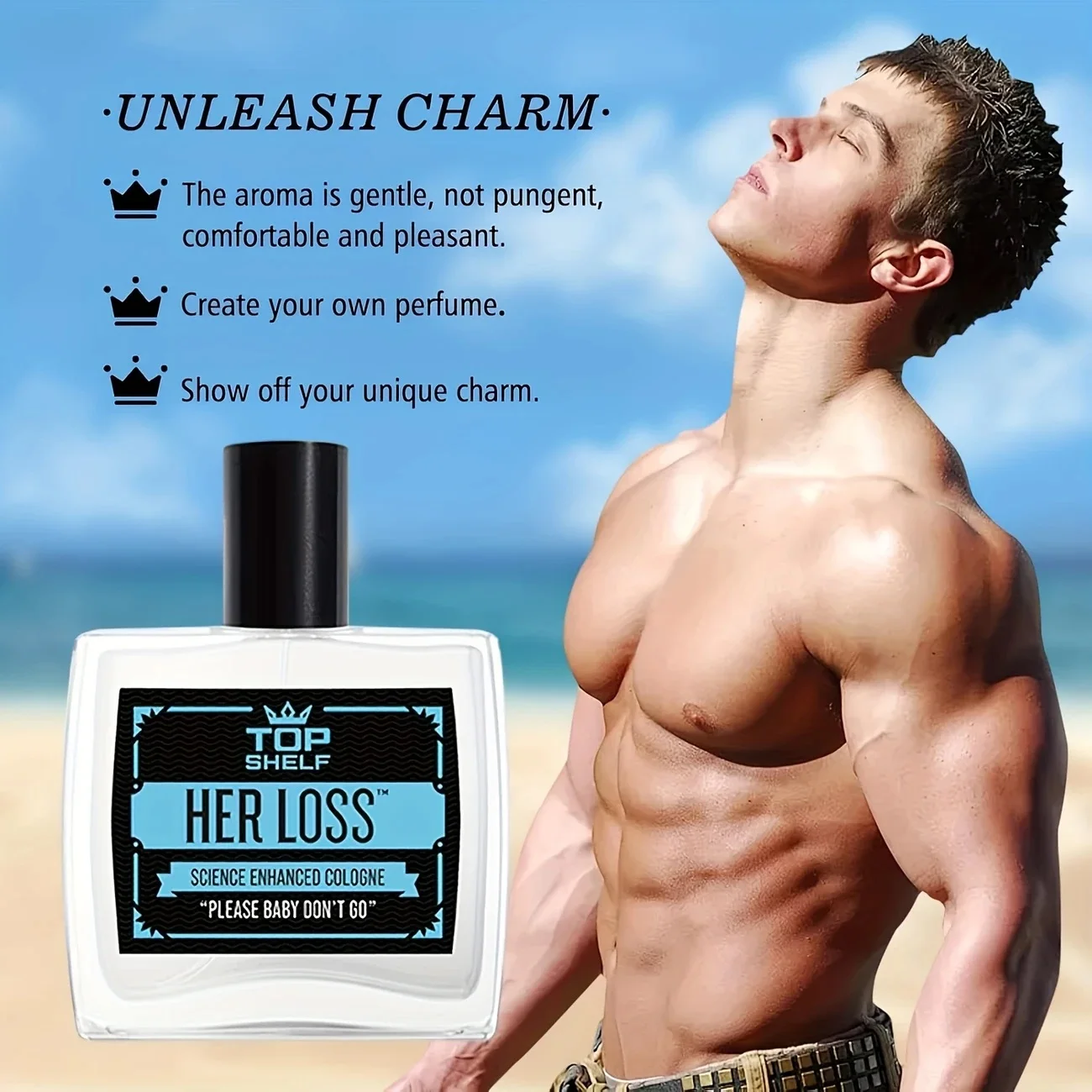 كولونيا فرمون لها من فقدانها، عطر Herloss Para Hombre يدوم طويلاً، رف علوي فرمون Enh #2