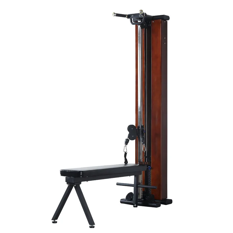Trainer Little Asuka Gantry Pull-up against the wall Private teaching double arm machine