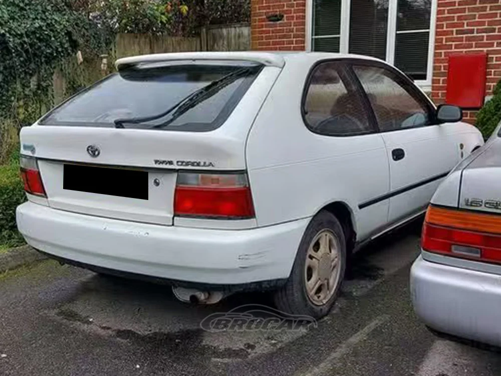 For 1995 96 97 98 99 Toyota Corolla Hatchback GEN 8 Factory With Lights High Quality ABS Plastic Spoiler Trunk Boot Wing Spoiler