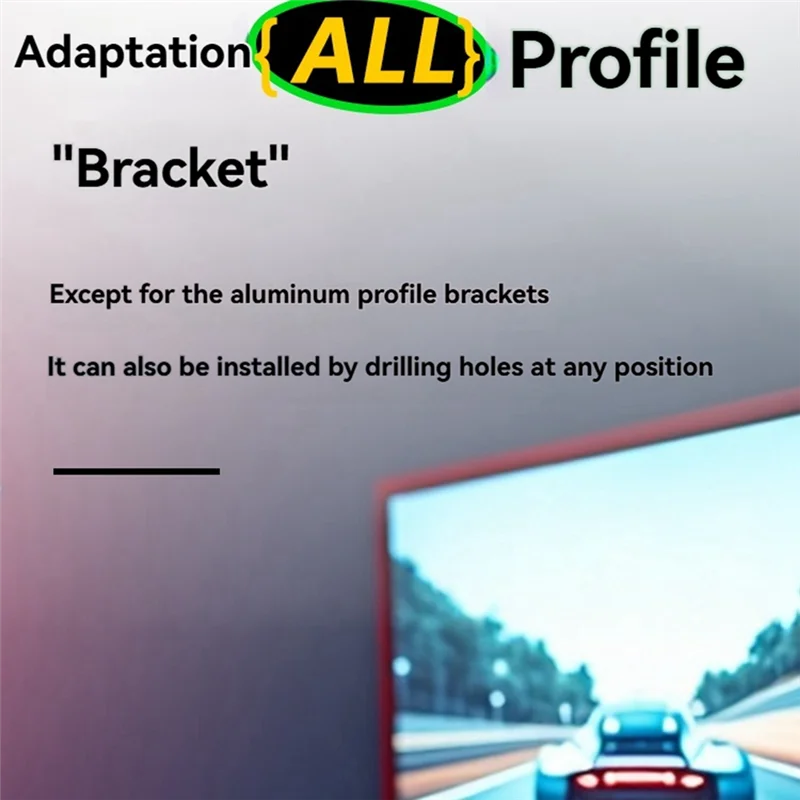 【Exclusive!】PLA Water Cup Holder Bracket For Simulation Racing Flight Simulator Compatible Aluminum Alloy Frame Profile