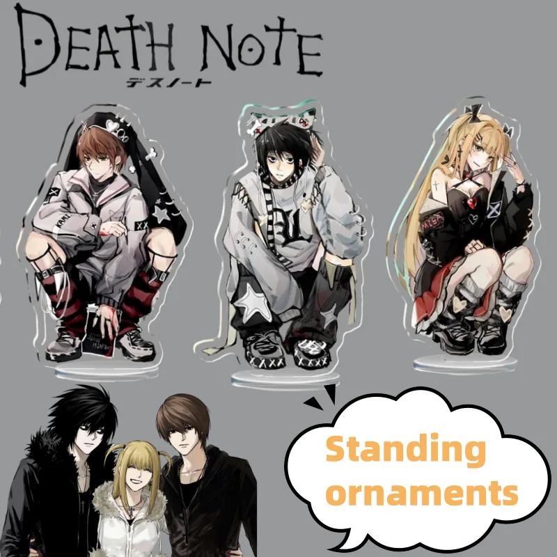

Death Note Yagami Light MisaMisa Creative Personality Anime Peripheral Ornament High Value Versatile Cartoon Stand Decoration