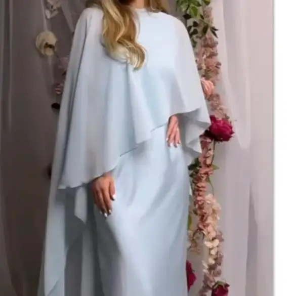 

Summer 2025 Women's Fashion Casual Hooded Long Skirt Dress Shawl Set - New Arrival