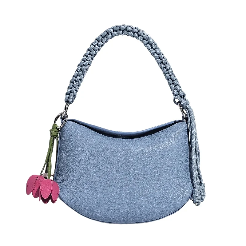 

Women's Faux Leather Shoulder Bag Fashion Underarm Bag Top Handle Convertible Crossbody Minimalist Korean Style Daily