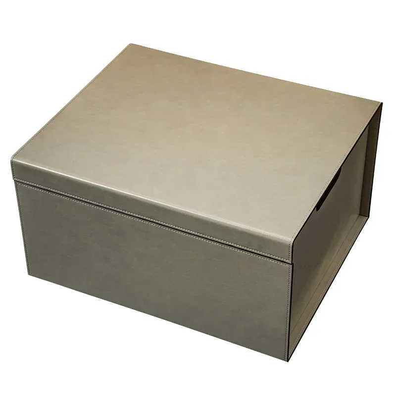 Leather storage box Car trunk Leather storage box Finishing box