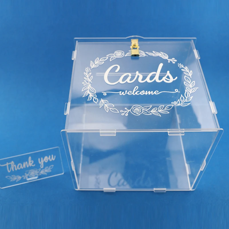 

New Style Children's In-Only Out-Only Transparent Large Capacity Thickened Acrylic Piggy Bank Savings Box Acrylic Display Stand