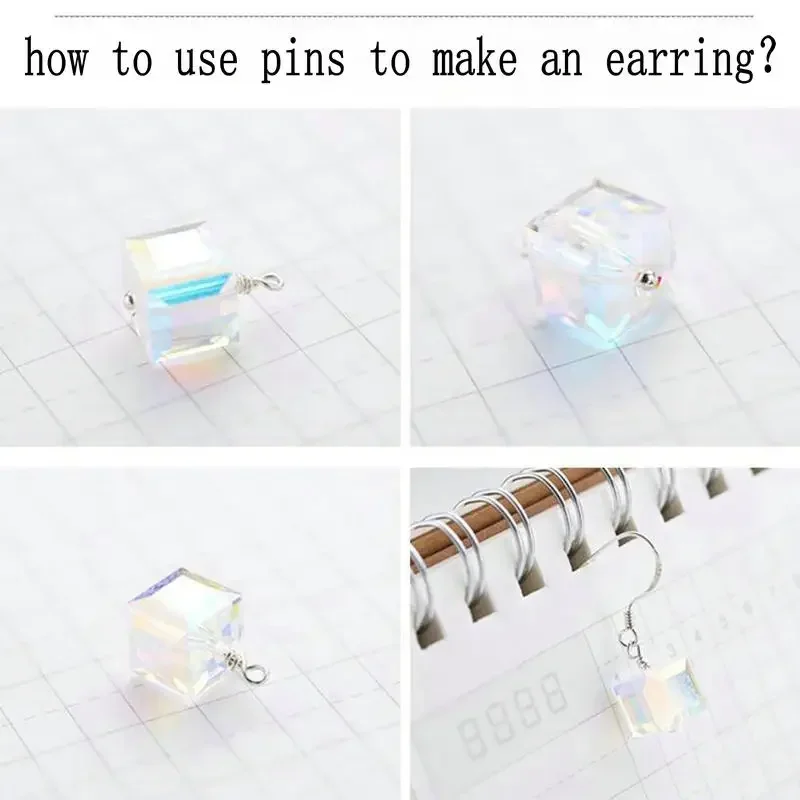 20 قطعة 925 فضة كرة مستديرة دبوس الرأس رئيس دبابيس 25 مللي متر (1 بوصة) هيبوالرجينيك DIY بها بنفسك الحرفية صنع المجوهرات