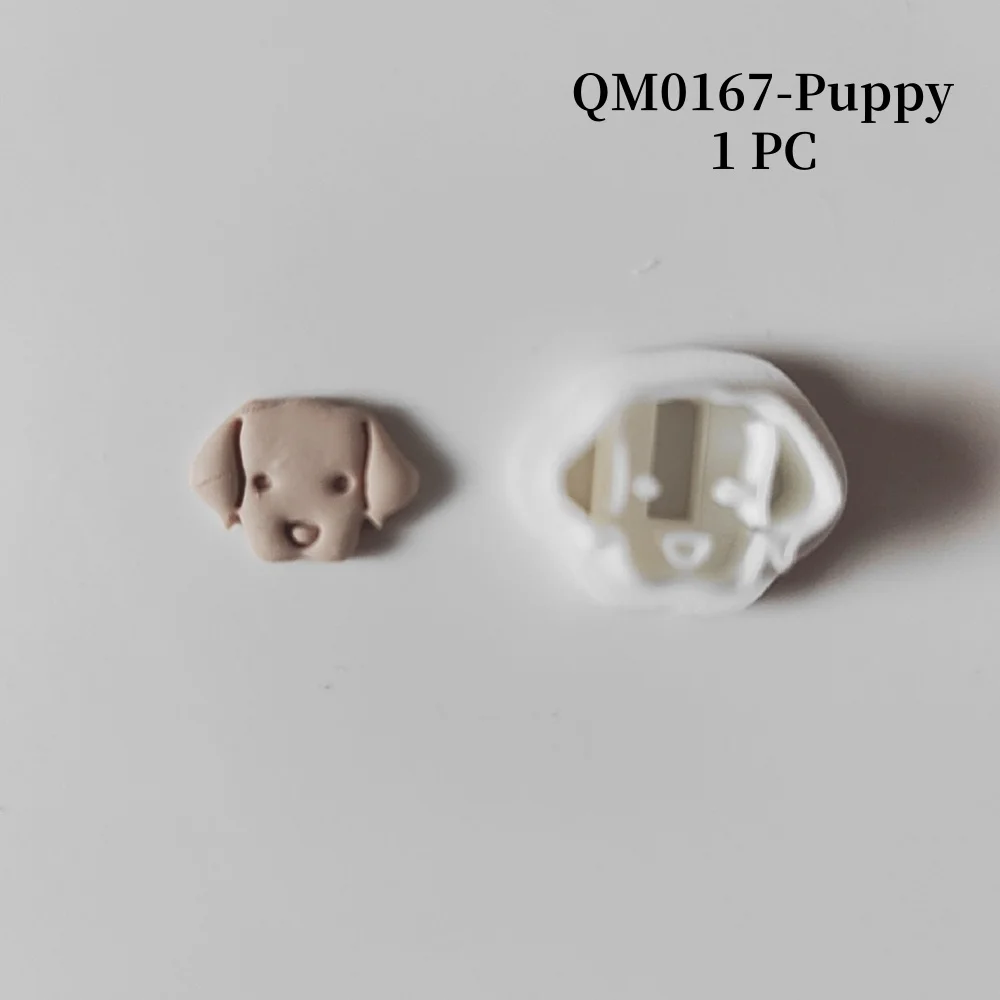 Mini-Tiere, weiche Keramik, Polymer-Ton-Schneider, Welpe/Elefant/Fuchs/Eisbär/Schwan, Formen für Schmuck, Anhänger, Ohrringe, Herstellung von Form – Detail 10