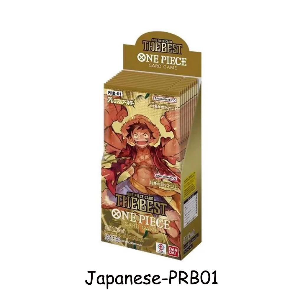 Japanisches Bandai One Piece Kartenspiel OP01-12 Full Series Booster Box Anime Cards PRB01&EB02 Sammelkarte Geschenk für Kinder und Fans
