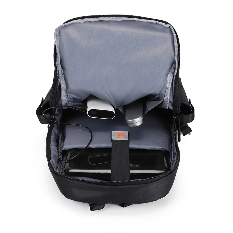 Backpack, Waterproof Backpack, Travel Bag, Leisure Korean Version Travel Bag, USB Anti-theft Computer Bag Backpack Men