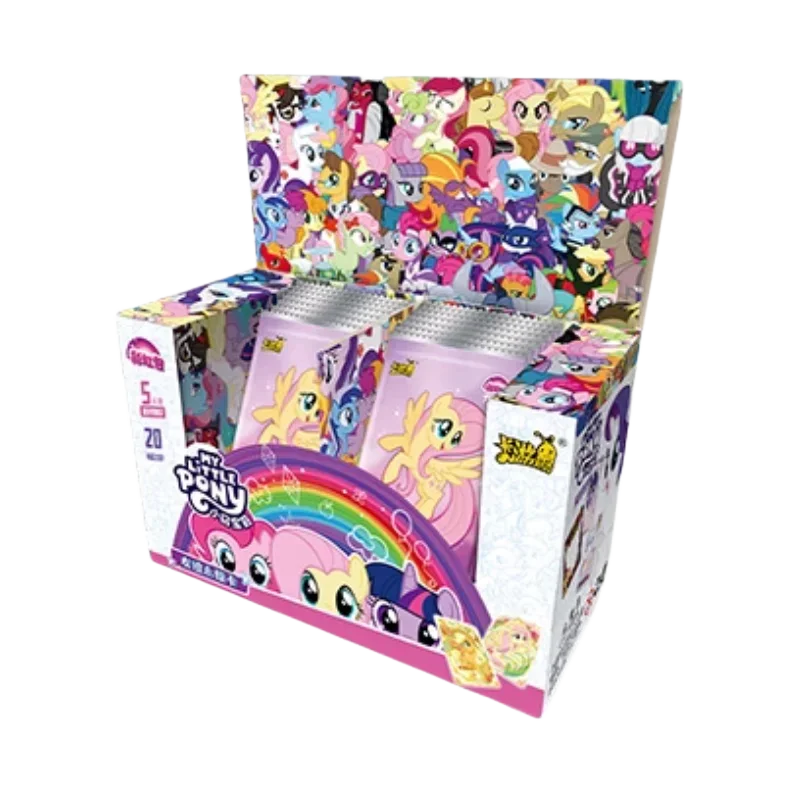 KAYOU Echte My Little Pony-kaart Vriendschap Forever-kaarten Star Pack Prachtige vergulde prinsessenkaarten Collectible Card Toys Gifts