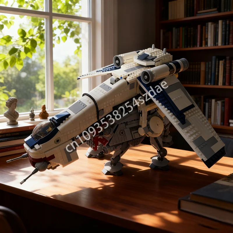 

1325pcs MOC Republic Dropship Works AND TEs Model Building Christmas Gift Blocks Construction Creative Idea Education Toy Brick