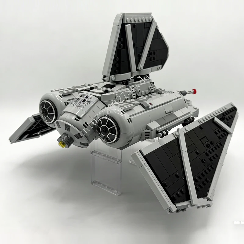 

910 шт., ланцет, воздушная артиллерия, космическая война, военный MOC, космический корабль, боевая модель, строительные блоки, архитектура, сделай сам, образовательная игрушка в подарок