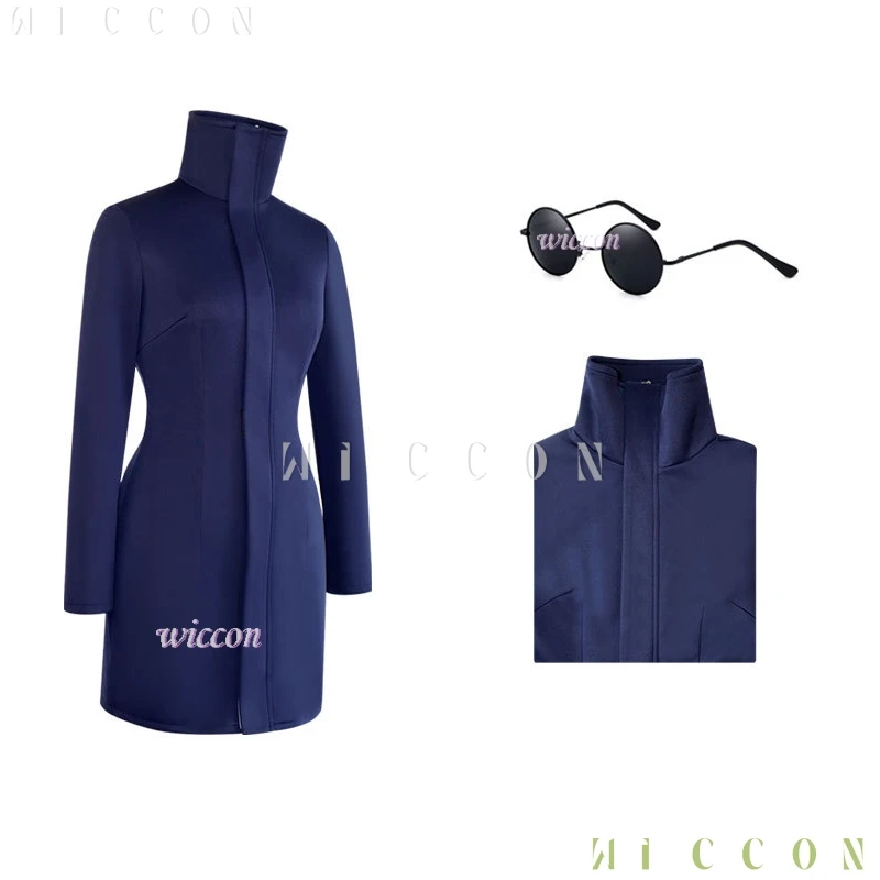 أزياء الهالوين Jujutsu JJK Gojo Satoru فستان تنكري شعر مستعار Genderswap بدلة الهالوين أنيمي زي الحفلات الهزلية ملابس النساء #5