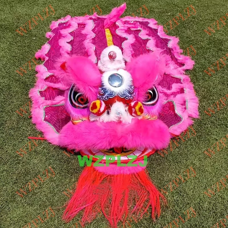 B​link 13-15 Age 1 or 2 players  Lion Dance Costume Toy Boy Girl Child Party Performance Sport Carnival Stage Game Event Spring