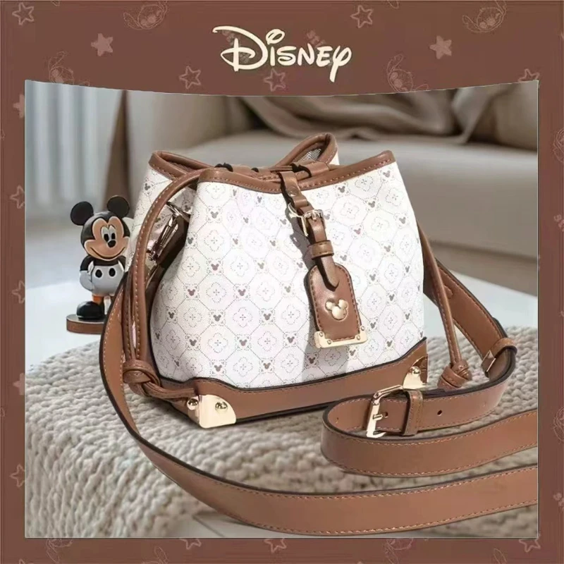 

Disney Mickey Original New Women's Shoulder Bag Cartoon Women's Shoulder Crossbody Bag Fashion Casual Women's Bag High Quality