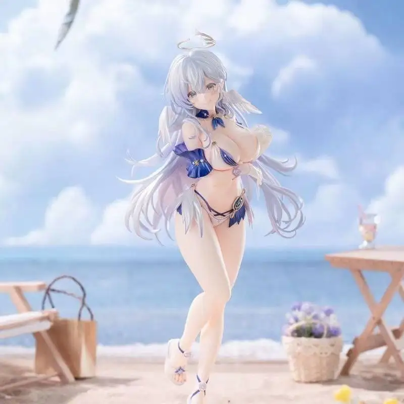 Honkai Star Rail Robin, version maillot de bain, modèle de collection en PVC, ornement de bureau, accessoires d'anime pour les fans de jeux pour adultes, réplique
