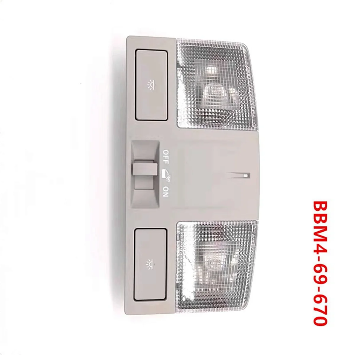 BBM4-69-970 Car Roof Light Overhead Console Map Light Replacement Parts for Mazda 3 2010-2013 BBM469970