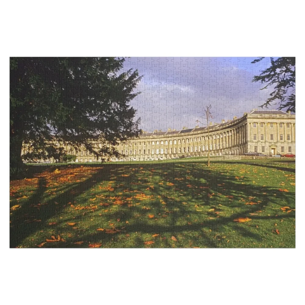 

Royal Crescent, Bath Jigsaw Puzzle Name Wooden Toy Customs With Photo Custom Wood Wooden Boxes Puzzle