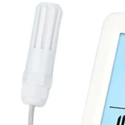 Thermometer Hygrometer with Flexible Probe Wire for Incubator Reptile Tank and Breeding Enclosure Monitoring Tasks