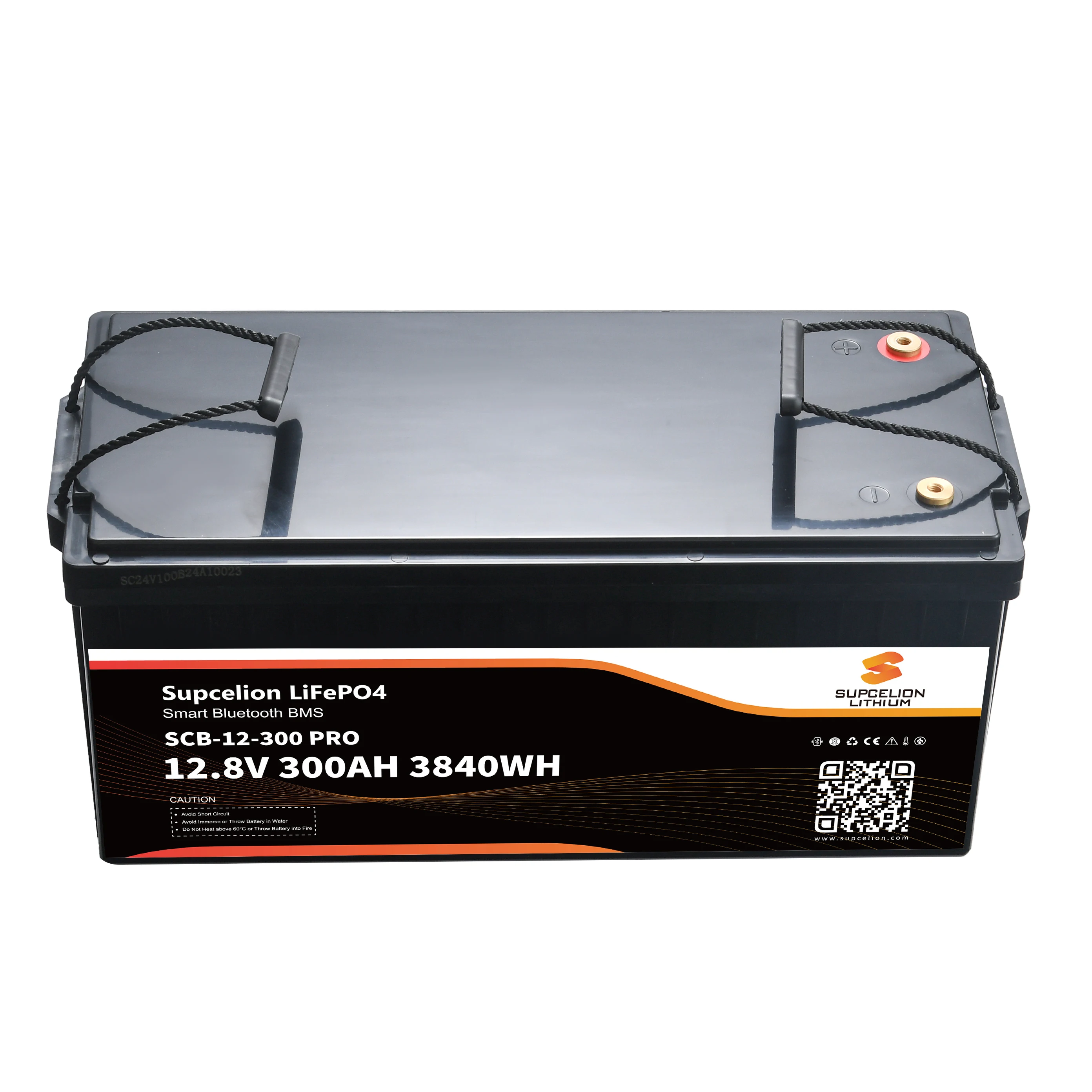 Batteria LiFePO4 12V 300Ah con Bluetooth intelligente BMS Celle di grado A Batteria al litio LiFePO4 12V 300Ah per camper Barca Solare EU PL Stock