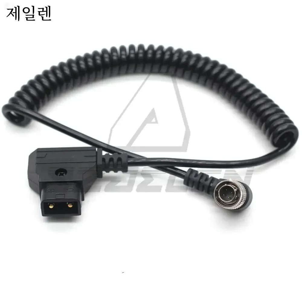 DTAP to  4 pin Right angle elbow plug for Sound Devices 688 633 Zoom F8 Power Cable ZAXCOM