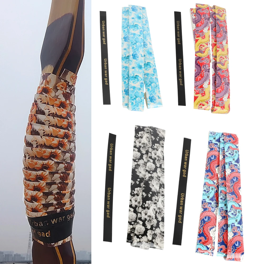 

3pcs Nonslip Stretchy Compound Recurve Bow Crossbow Archery Bow Riser Handle Grip Tape Absorb Sweat Band Shock Absorber Belt