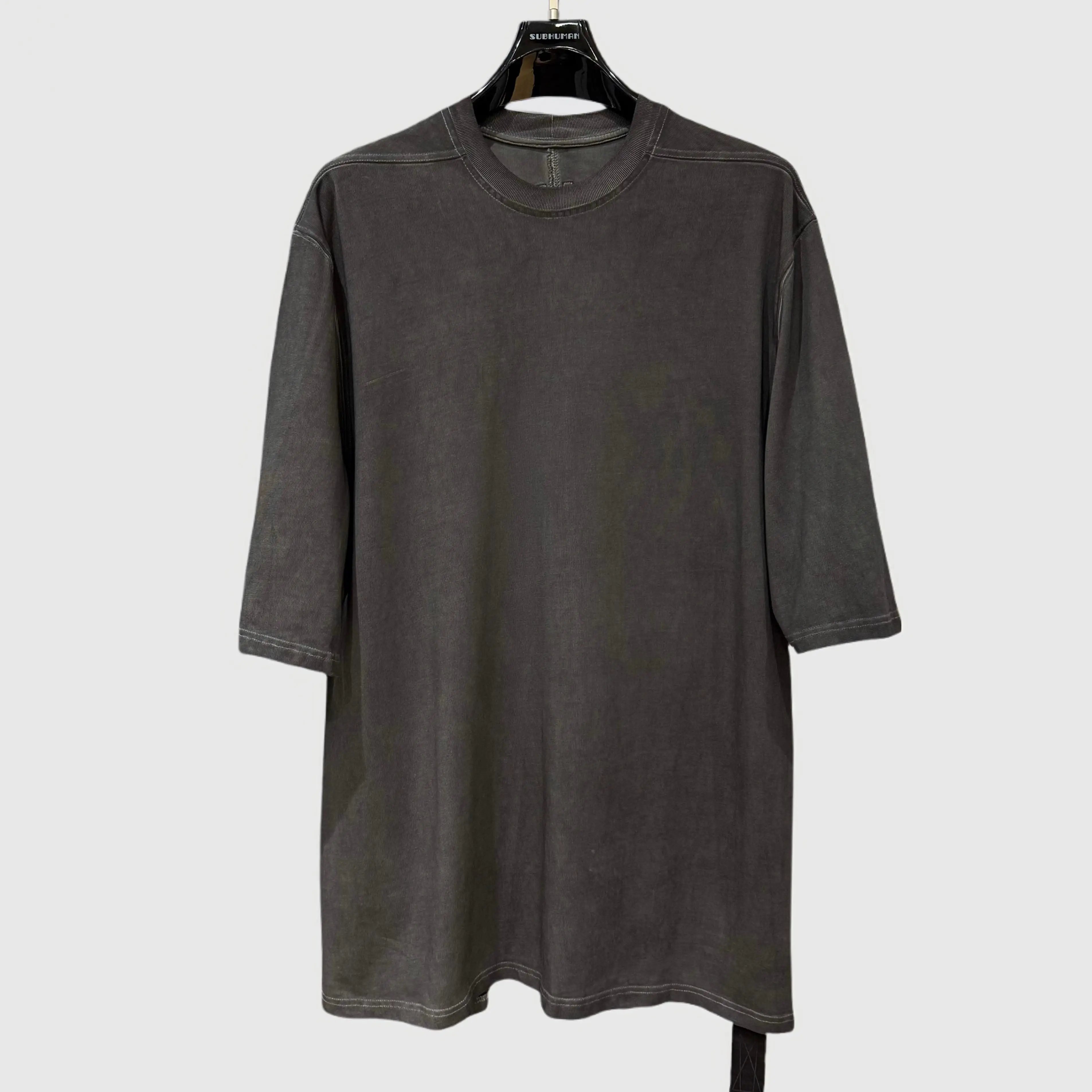 

Owen Seak Men Oversized T Shirt 100% Cotton Gothic Style Men's Clothing Tops Tees Summer Black T Shirt Size XL