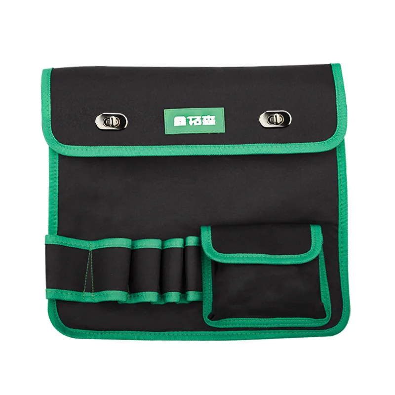 Multifunctional Tool Bag Electrician Maintenance Electrician Bag Handheld Tool Bag Waterproof Oxford Cloth Tool Waist Bag