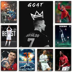 1PC Football Star CR7 R-Ronaldo Poster Paper Print Home Living Room Bedroom Entrance Bar Restaurant Cafe Art Painting Decoration
