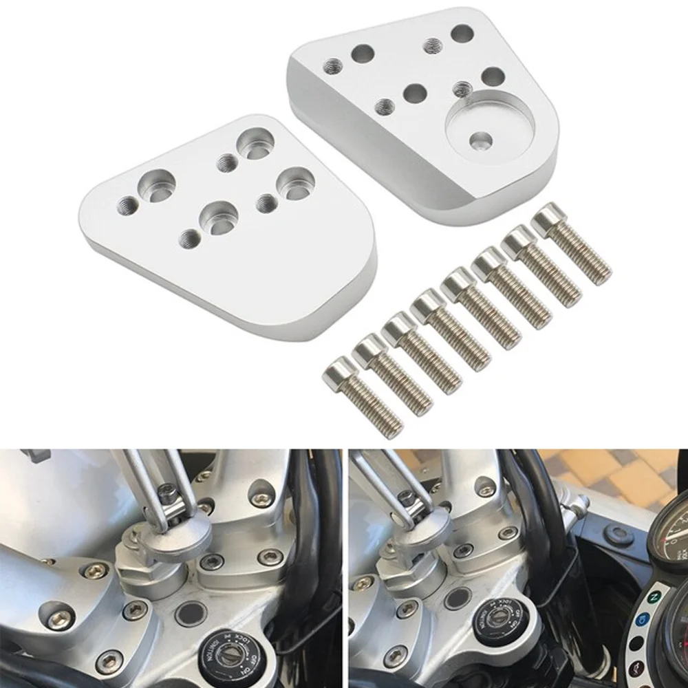 Handlebar Riser Height up Adapters For BMW R1200RT R1150RT R1100RT R1100R R1150R R 1100 1150 1200 RT R Motorcycle Accessories
