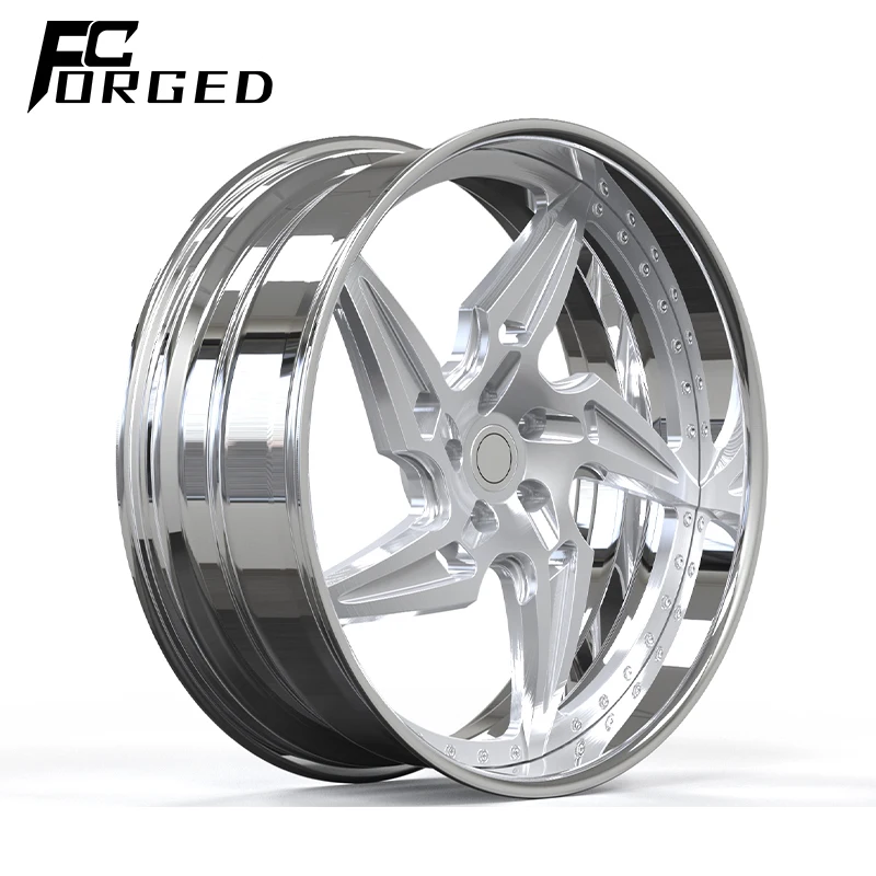 قطعة واحدة 2 قطعة 3 قطعة عجلات مزورة 17 18 19 20 21 22 23 24 26 بوصة جنوط السيارة 5x112 5x114.3 5x120 عجلات سبيكة