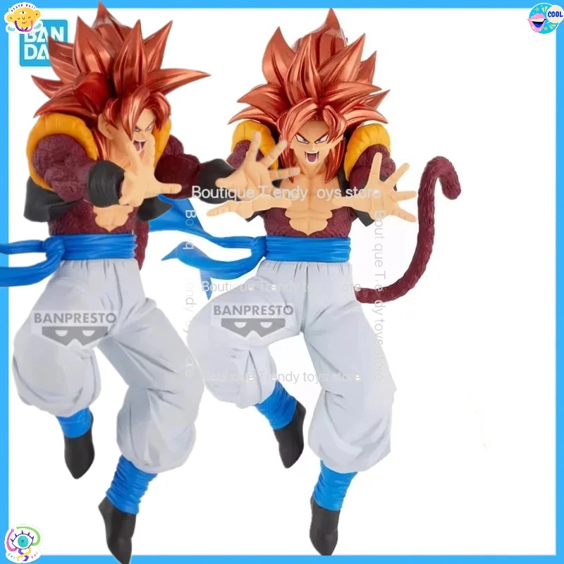 

Оригинальная коллекционная фигурка Bandai Banpresto Dragon Ball GT: Супер Сайян 4 Гогета, ПВХ, аниме-модель, игрушка